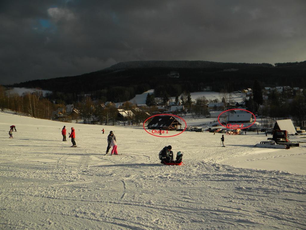 Penzion A Apartmany Skipark Hrabesice Krasne Dış mekan fotoğraf